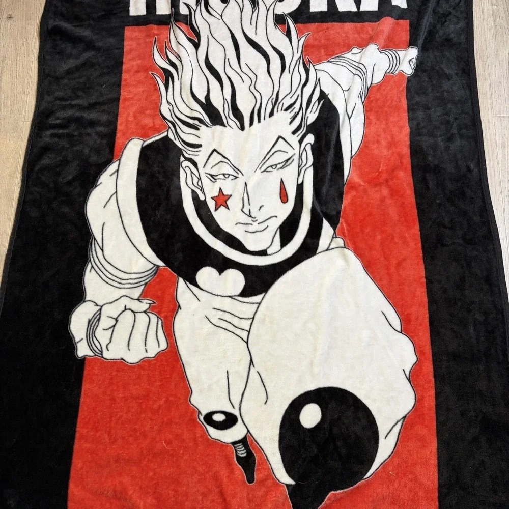 Bioworld Hunter X Hunter Hisoka Blanket, Plush Hunter X‎ Hunter Blanket
